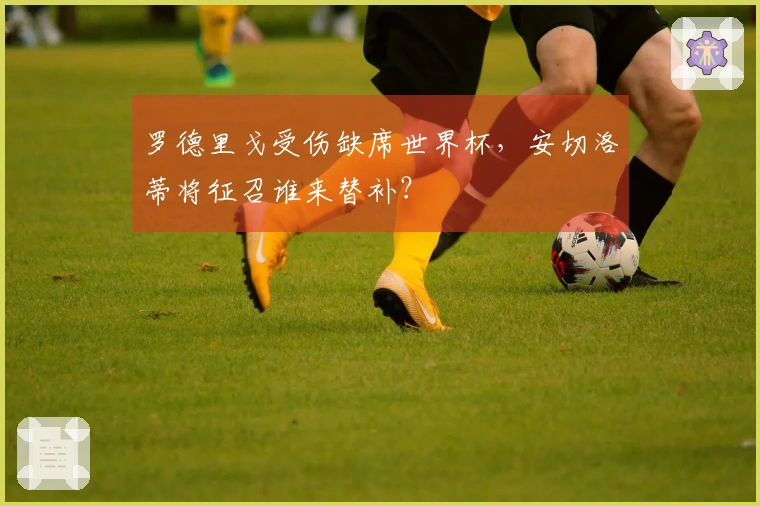 罗德里戈受伤缺席世界杯，安切洛蒂将征召谁来替补？